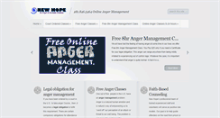 Desktop Screenshot of nuhopecare.com