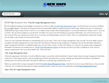 Tablet Screenshot of nuhopecare.com